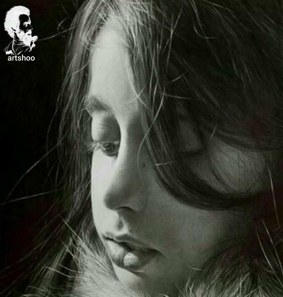 مدل کودک سیاه قلم